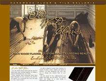 Tablet Screenshot of oldworldclassic.com